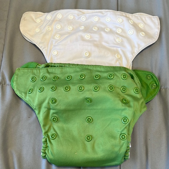 BumGenius Accessories Two Bumgenius Aio Diapers Poshmark